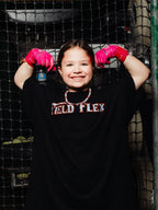 Hot Pink / Baby Pink Field Flex Batting Gloves - Image 7